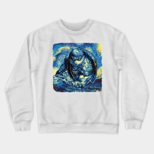 TMNT Ninja Turtles Van Gogh Style - 2 Crewneck Sweatshirt